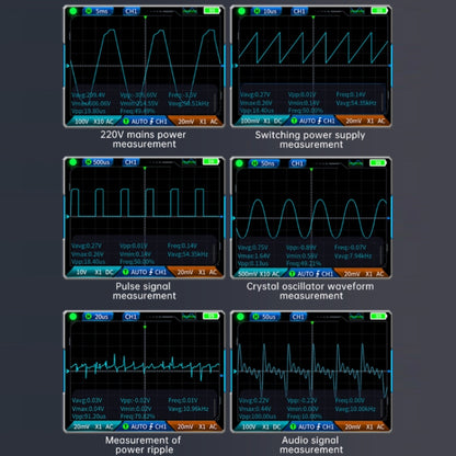 FNIRSI 3 In 1 Handheld Digital Oscilloscope Dual-Channel Multimeter, Specification: Upgrade - Digital Multimeter by FNIRSI | Online Shopping UK | buy2fix