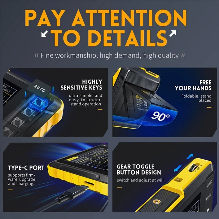 FNIRSI Handheld Small Digital Oscilloscope For Maintenance, Specification: Standard - Digital Multimeter by FNIRSI | Online Shopping UK | buy2fix