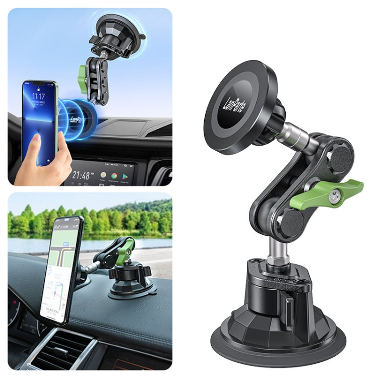 Lanparte Magnetic Car Phone Holder Adjustable Suction Cup Navigation Stand RBA-M01N - Car Holders by Lanparte | Online Shopping UK | buy2fix