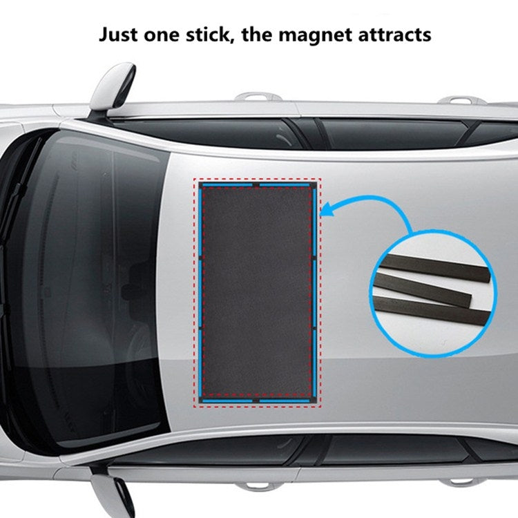 Car Sunroof Anti-mosquito Screens Magnetic Car Sunroof Sunshade, Size:95x55cm - Window Foils & Solar Protection by buy2fix | Online Shopping UK | buy2fix