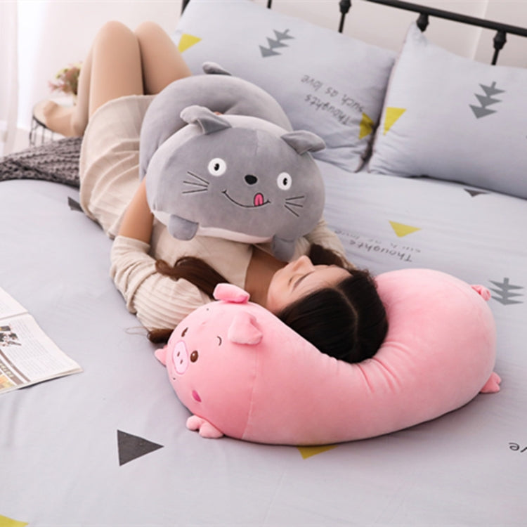 New Soft Animal Cartoon Pillow Cushion Cute Fat Dog Cat Totoro Penguin Pig Frog Plush Toy 90cm(pig) - Soft Toys by buy2fix | Online Shopping UK | buy2fix