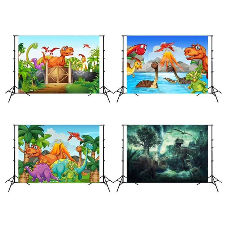 2.1m x 1.5m Dinosaur World Cartoon Photo Shoot Scene Photography Background Cloth(W104) - Camera Accessories by buy2fix | Online Shopping UK | buy2fix