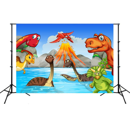 2.1m x 1.5m Dinosaur World Cartoon Photo Shoot Scene Photography Background Cloth(W103) - Camera Accessories by buy2fix | Online Shopping UK | buy2fix