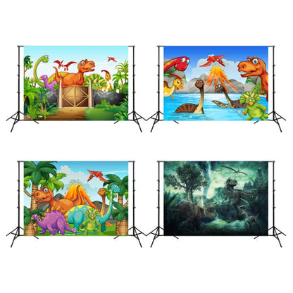 2.1m x 1.5m Dinosaur World Cartoon Photo Shoot Scene Photography Background Cloth(W103) - Camera Accessories by buy2fix | Online Shopping UK | buy2fix