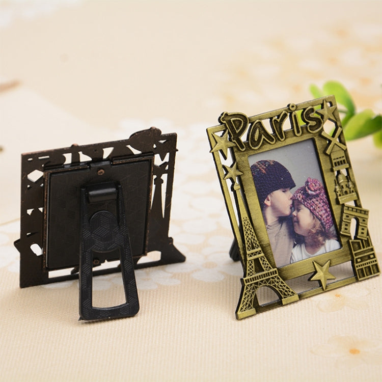 2 PCS Creative Metal Vintage Photo Frame(Lace Heart) - Home & Garden by buy2fix | Online Shopping UK | buy2fix