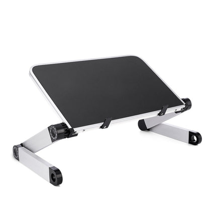 Universal 360 Degree Adjustment Folding Aluminum Alloy Laptop Stand(Black) - Computer & Networking by buy2fix | Online Shopping UK | buy2fix