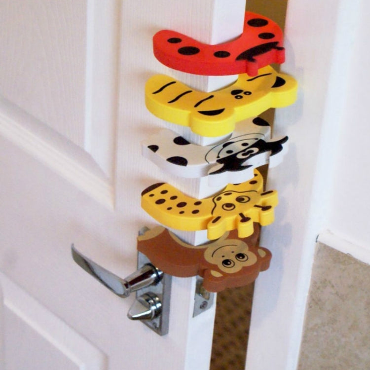Baby Proofing Door Stoppers Finger Safety Guard Holder Lock Safety Guard Finger Protect Toy For Baby Random Color Delivery by buy2fix