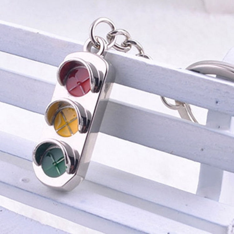 3D Keyfob Keychain Traffic Signal Lamp Classic Key Rings Car Key Chain by buy2fix