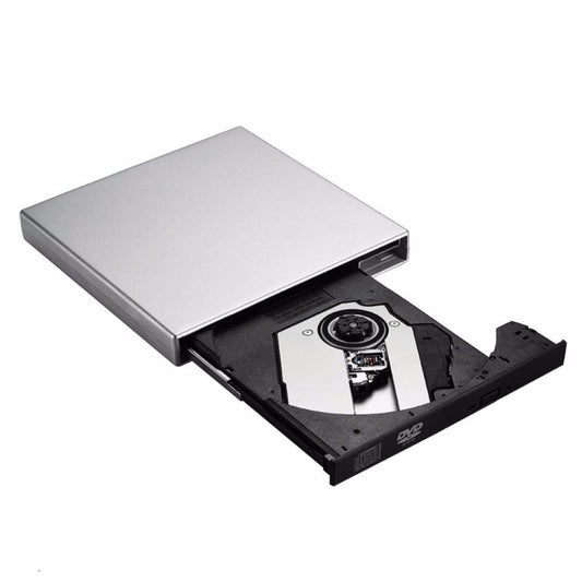USB 2.0 Portable Ultra Slim External Slot-in DVD-RW CD-RW CD DVD ROM Player Drive for PC by buy2fix