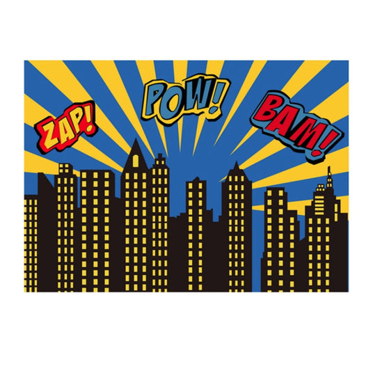 2.1m x 1.5m Children's Birthday Party Cartoon Photography Background Cloth by buy2fix