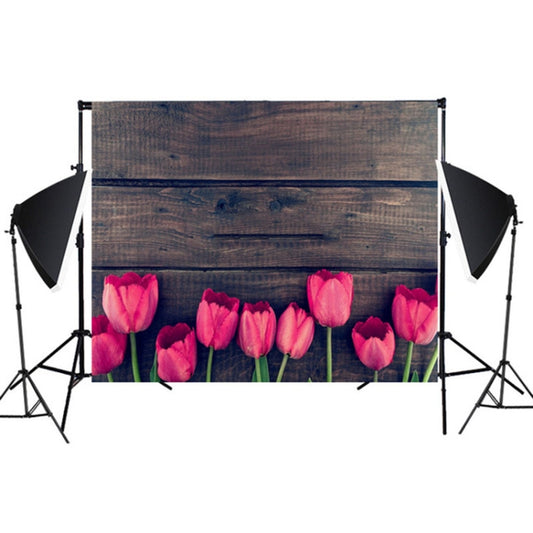 1.25m x 0.8m Imitation Wood Grain Board Gourmet 3D Photo Photography Background Cloth(MB6) by buy2fix