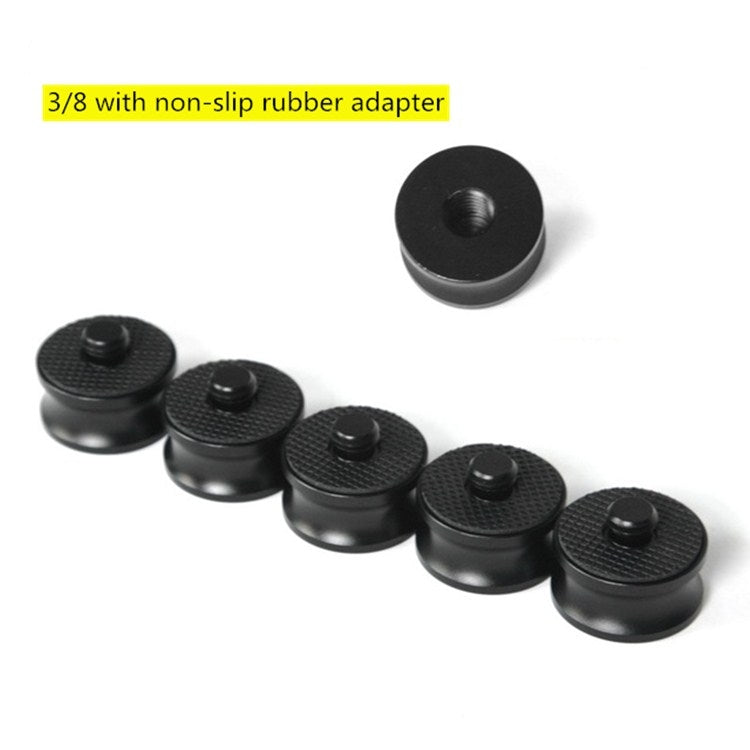 3 PCS 1/4 inch Female to 3/8 inch Male Screw Aluminum Alloy Adapter - Camera Accessories by BEXIN | Online Shopping UK | buy2fix