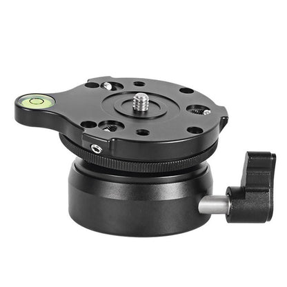 BEXIN DY-60N 1/4 inch Thread Dome Professional Tripod Leveling 360 Degree Panorama Head Base with Bubble Level & 3/8 inch Screw Adapter - Camera Accessories by BEXIN | Online Shopping UK | buy2fix
