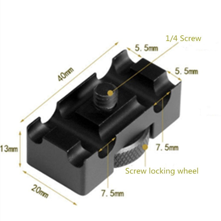 BEXIN Camera Quick Release Plate Data Cable Fixer Holder for Canon EOS 5D Mark IV - Camera Accessories by BEXIN | Online Shopping UK | buy2fix