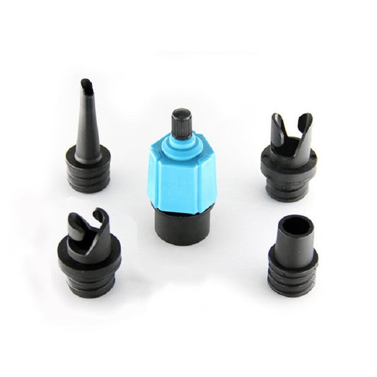 Surfing Paddle Board Rubber Boat Inflatable Bed Air Valve Adapter Car Air Pump Adapter(Blue) by buy2fix
