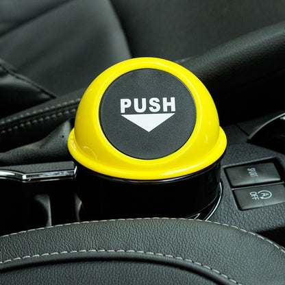 Universal Car Trash Bin Car Garbage Can Rubbish Dust Case Holder Bin Automobile Storage Bucket(Yellow) by buy2fix