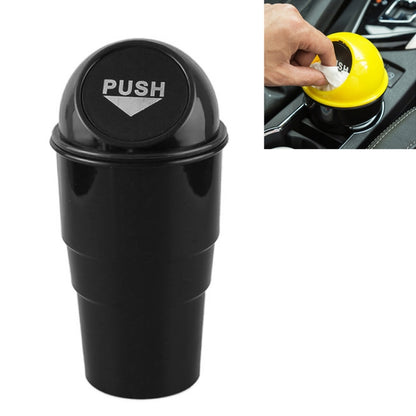 Universal Car Trash Bin Car Garbage Can Rubbish Dust Case Holder Bin Automobile Storage Bucket(Black) - Stowing Tidying by buy2fix | Online Shopping UK | buy2fix