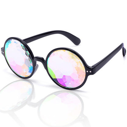 Kaleidoscope Glasses Factory Crystal Lens Kaleidoscope Sunglasses Party Glasses,Rave 3d Glasses - Outdoor & Sports by buy2fix | Online Shopping UK | buy2fix