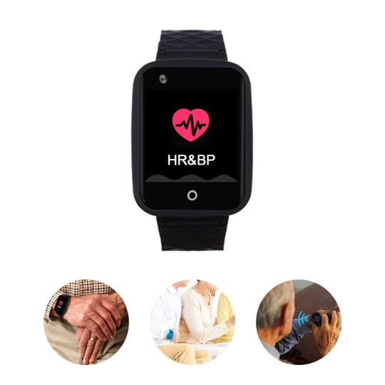 REACHFAR RF-V46-A GPS Smart Tracker WatchBand, Support SOS / Camera / Health Management / 4G LTE / Blood Pressure / Heart Rate, For Asia / Europe / Africa / Australia(Black)