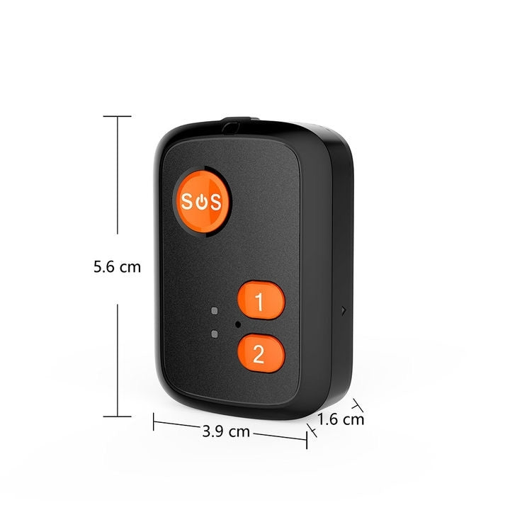 V51 B Style IP67 Waterproof 4G LTE 3G 2G GSM Elderly SOS Button Emergency Alarm GPS Tracker For North America/South America/Australia - In Car by buy2fix | Online Shopping UK | buy2fix