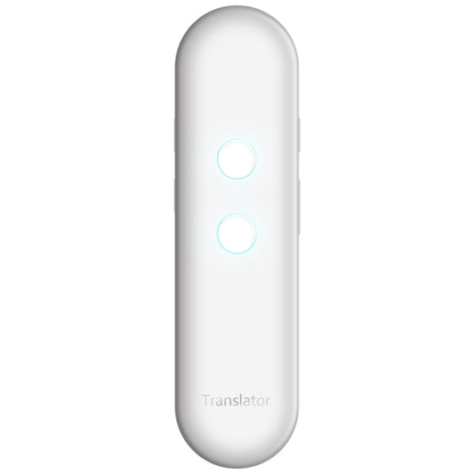 T4 Portable AI Smart Voice Translator Business Travel Real Time Translation Machine Support 42 Languages (White) by buy2fix