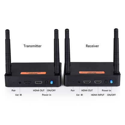 Measy FHD676 Full HD 1080P 3D 5-5.8GHz Wireless HDMI Transmitter (Transmitter + Receiver) Transmission Distance: 200m, Specifications:UK Plug - Consumer Electronics by Measy | Online Shopping UK | buy2fix