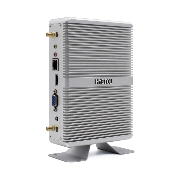 HYSTOU H2 Windows / Linux System Mini PC, Intel Core I3-7167U Dual Core Four Threads up to 2.80GHz, Support mSATA 3.0, 4GB RAM DDR4 + 256GB SSD (White) - Computer & Networking by HYSTOU | Online Shopping UK | buy2fix