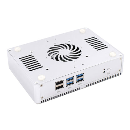 HYSTOU H2 Windows / Linux System Mini PC, Intel Core I3-7167U Dual Core Four Threads up to 2.80GHz, Support mSATA 3.0, 8GB RAM DDR4 + 256GB SSD (White) - Computer & Networking by HYSTOU | Online Shopping UK | buy2fix