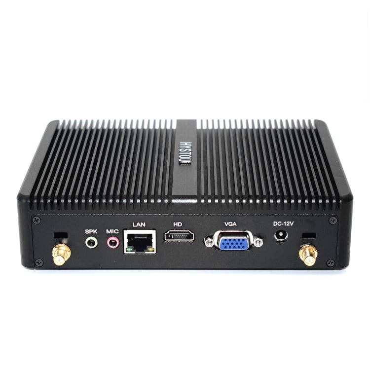 HYSTOU H2 Windows / Linux System Mini PC, Intel Core I3-7167U Dual Core Four Threads up to 2.80GHz, Support mSATA 3.0, 8GB RAM DDR4 + 256GB SSD 500GB HDD (Black) - Computer & Networking by HYSTOU | Online Shopping UK | buy2fix