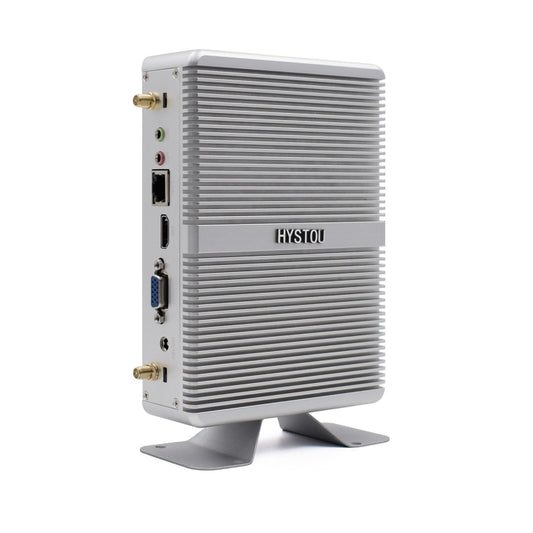 HYSTOU H2 Windows / Linux System Mini PC, Intel Core I3-7167U Dual Core Four Threads up to 2.80GHz, Support mSATA 3.0, 16GB RAM DDR4 + 256GB SSD 500GB HDD (White) - Computer & Networking by HYSTOU | Online Shopping UK | buy2fix