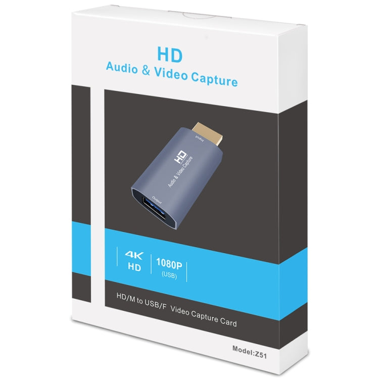 Z51 USB Female to HDMI Male Video Capture Card - Consumer Electronics by buy2fix | Online Shopping UK | buy2fix