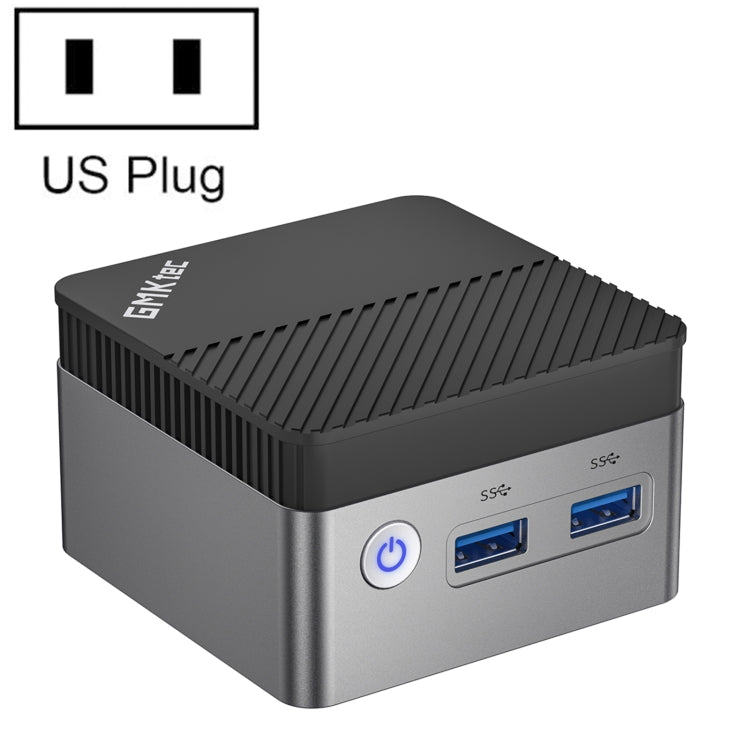 GMK KB5 Windows11/Linux/Ubuntu System Mini PC, Intel 11th Jasper Lake N5105 Quad Core up to 2.9GHz, 8GB + 256GB, Support WiFi & Bluetooth, US Plug - Windows Mini PCs by GMKtec | Online Shopping UK | buy2fix