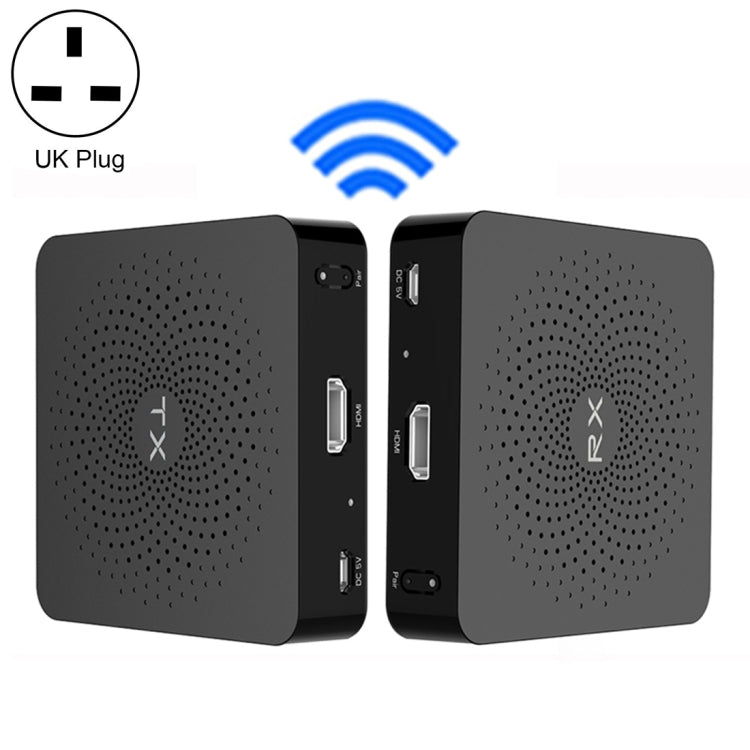 Measy W2H 60GHz 1080P Ultra HD Wireless Transmission Kit, Transmission Distance: 30m, UK Plug - Consumer Electronics by Measy | Online Shopping UK | buy2fix