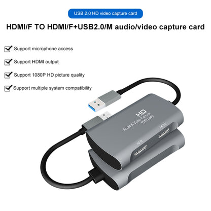 Z31 HDMI Female to HDMI Female + Audio + USB 2.0 Video Capture Box - Consumer Electronics by buy2fix | Online Shopping UK | buy2fix