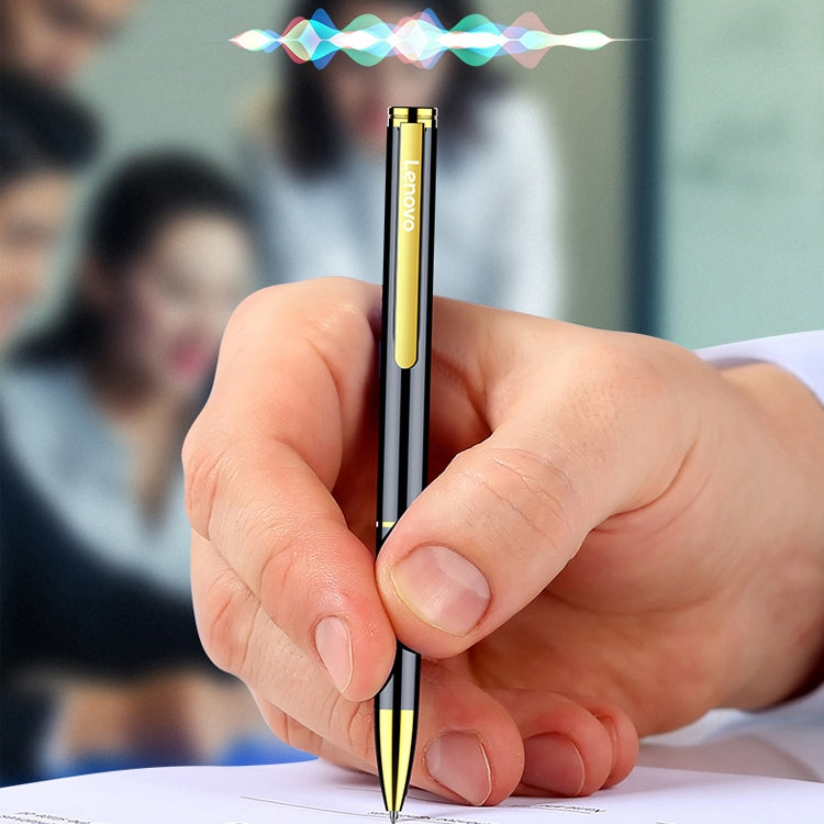 Original Lenovo B628 32GB Intelligent Voice Control Noise Reduction Pen Shape Recording Pen by Lenovo
