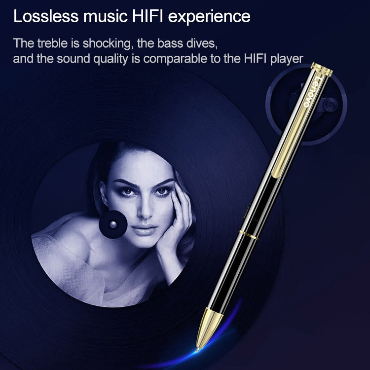 Original Lenovo B628 32GB Intelligent Voice Control Noise Reduction Pen Shape Recording Pen by Lenovo