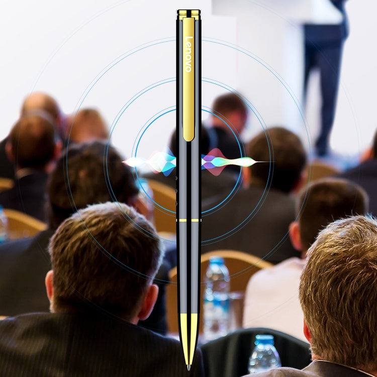 Original Lenovo B628 32GB Intelligent Voice Control Noise Reduction Pen Shape Recording Pen by Lenovo