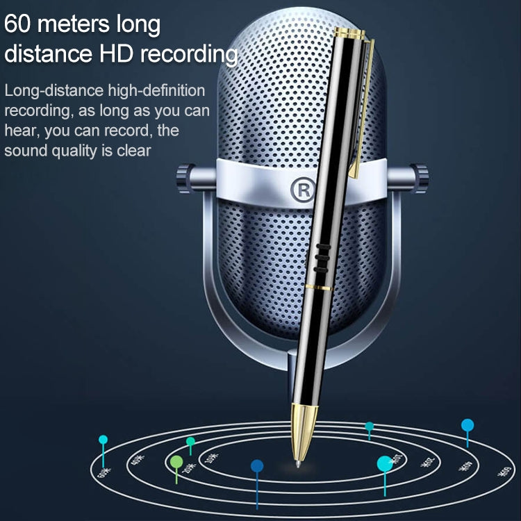 Original Lenovo B628 32GB Intelligent Voice Control Noise Reduction Pen Shape Recording Pen by Lenovo