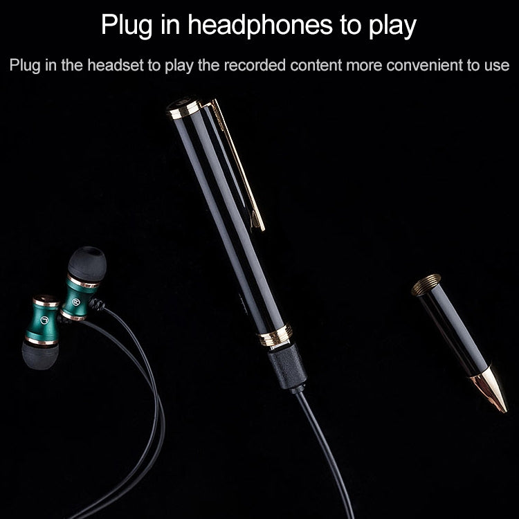 Original Lenovo B628 32GB Intelligent Voice Control Noise Reduction Pen Shape Recording Pen by Lenovo