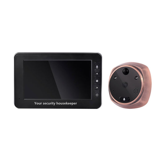 M4300A 4.3 inch Display Screen 3.0MP Camera Video Smart Doorbell, Support TF Card (32GB Max) & Motion Detection & Infrared Night Vision by buy2fix