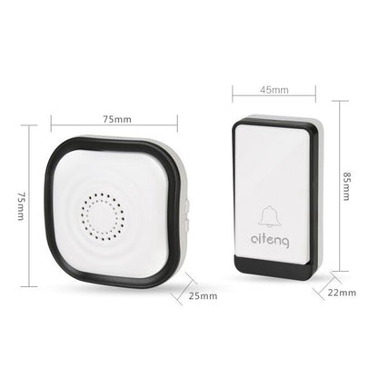 AITENG V029J Wireless Batteryless WIFI Doorbell, US Plug - Security by AITENG | Online Shopping UK | buy2fix