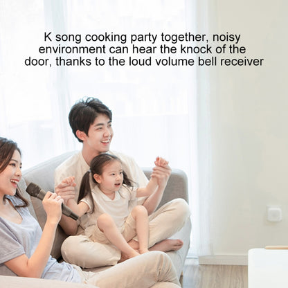 Original Xiaomi Mijia 1280x720P Smart Video Visual Doorbell with Doorbell Receiver, Support Infrared Night Vision & Change Voice Intercom & Real-time Video Viewing(White) - Security by Xiaomi | Online Shopping UK | buy2fix