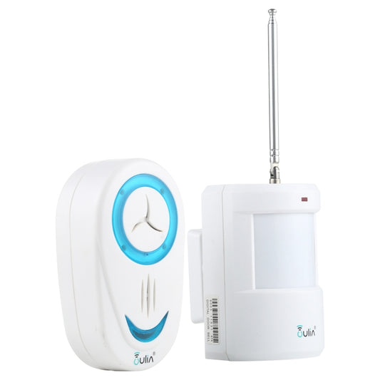 OULIA 220V Wireless Sensor Door Chime Electro Guard Watch, US Plug by buy2fix