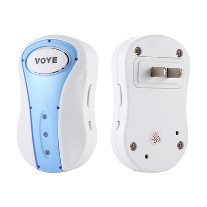 VOYE V008B Home Music Remote Control Wireless Doorbell with 38 Polyphony Sounds, US Plug (White) - Security by VOYE | Online Shopping UK | buy2fix