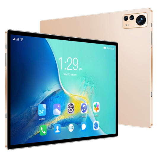 X12 4G LTE Tablet PC, 10.1 inch, 4GB+32GB, Android 8.1 MTK6750 Octa Core, Support Dual SIM, WiFi, Bluetooth, GPS(Gold) by buy2fix