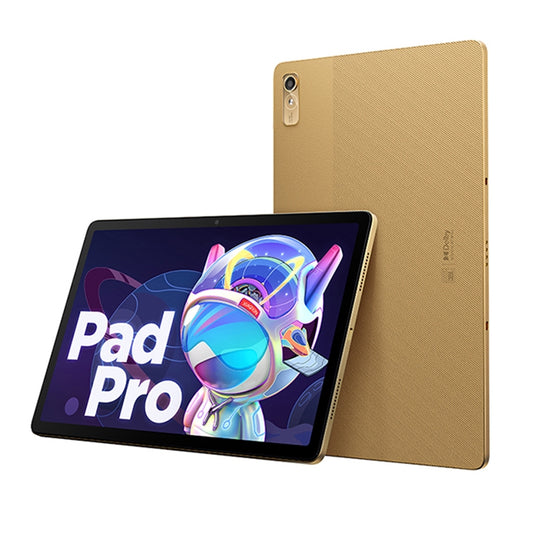 Lenovo Pad Pro 2022 WiFi Tablet, 11.2 inch,  8GB+128GB, Face Identification, Android 12, Qualcomm Snapdragon 870 Octa Core, Support Dual Band WiFi & BT(Gold) - Lenovo by Lenovo | Online Shopping UK | buy2fix