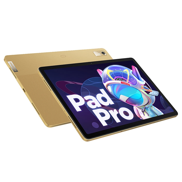 Lenovo Pad Pro 2022 WiFi Tablet, 11.2 inch,  8GB+128GB, Face Identification, Android 12, Qualcomm Snapdragon 870 Octa Core, Support Dual Band WiFi & BT(Gold) - Lenovo by Lenovo | Online Shopping UK | buy2fix
