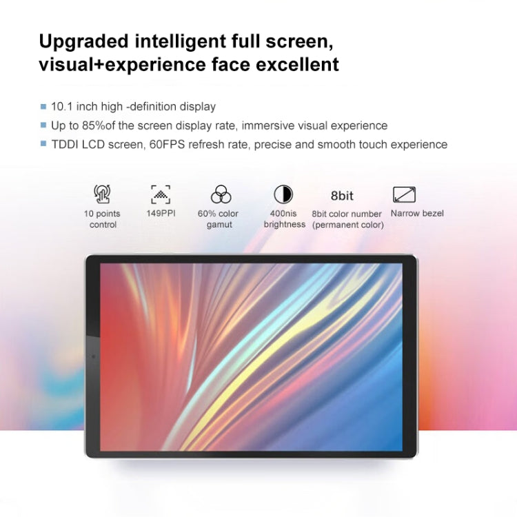 Lenovo Tab M10 HD Gen 2 TB-X306NC, 10.1 inch, 4GB+64GB, Face Identification, Android 10 MediaTek Helio P22T Octa-core, Support Dual Band WiFi & BT & TF Card(Grey) - Lenovo by Lenovo | Online Shopping UK | buy2fix