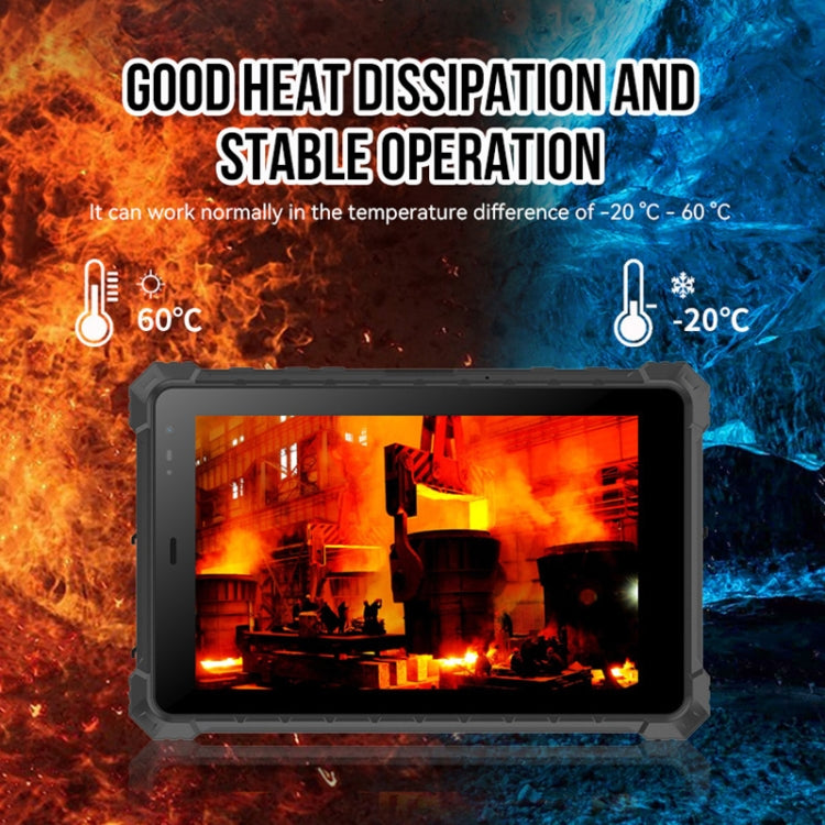 CENAVA A80ST 4G Rugged Tablet, 8 inch, 8GB+128GB, IP68 Waterproof Shockproof Dustproof, Android 10.0 MT6771 Octa Core, Support GPS/WiFi/BT/NFC, UK Plug - CENAVA by CENAVA | Online Shopping UK | buy2fix