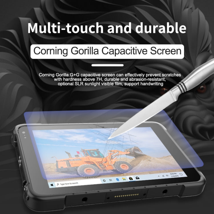 CENAVA A86G 4G Rugged Tablet, 8 inch, 4GB+64GB, IP67 Waterproof Shockproof Dustproof, Android 9.0 Qualcom MSM8953 Octa Core, Support GPS/WiFi/BT/NFC (Black) - CENAVA by CENAVA | Online Shopping UK | buy2fix